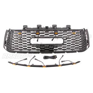 Parrilla Delantera para Coche con Barra de Luces, Kit de Carrocería, Luces para Parrilla Delantera para TOYOTA Tundra 2006-2013, Pieza Exterior - Product Image 6