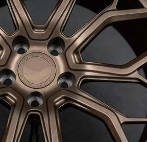 신형 메쉬 디자인 원피스 단조 알루미늄 합금 휠 100mm 15-26인치 5x114.3/112/130 PCD 10년 보증 - Product Image 3