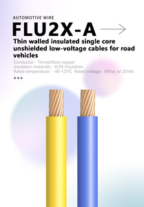 FLU2X XLPE Insulated Building Heating <strong>Cable</strong> 125&deg;C High Temp Bare Conductor Wire 60VDC 25VAC - Product Image 3
