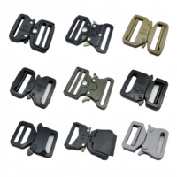 Sangle en nylon de 33 mm avec boucle à dégagement rapide de 1,25 pouce, logo personnalisé, clip pour sac à main, pièces et accessoires spéciaux pour sacs