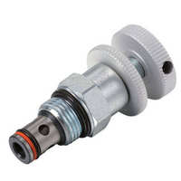 Vanne de régulation de débit hydraulique pour utilisation en véhicule avec une pression de 35 Mpa