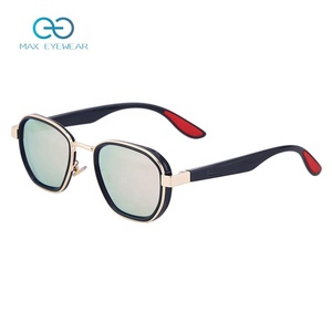 Wholesale Luxury Retro Polarized <b>Sunglasses</b> Men UV400 Protection Small Oval Frame <b>Sunglasses</b> Shades - Product Image 4