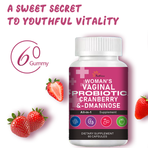 Cápsulas Probióticas Vaginales para Mujer - 20 Mil Millones de UFC, Arándano Rojo y D-Manosa para Equilibrio del pH y Salud del Tracto Urinario - Product Image 2