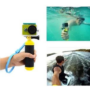 Empuñadura flotante impermeable para GoPro 13 12 11 10 9 8 <span class=keywords><strong>DJI</strong></span> <span class=keywords><strong>OSMO</strong></span> XIAOMI Yi <span class=keywords><strong>4K</strong></span> Cámara DE ACCIÓN antideslizante Floaty Bobber Selfie Stick - Product Image 2
