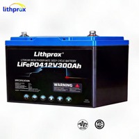 Baterai Traksi Lithium Ion 12V 300AH LiFePO4 Kelas Tinggi Pengganti Aki Timbal Asam untuk Truk Pengangkat Bersertifikasi CE UL Kustom OEM ODM