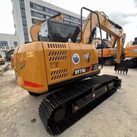 Mini-excavatrice sur chenilles compacte Sany SY75C Pro d'occasion, excellent état mécanique, puissance fiable, hydraulique, 7,5 tonnes