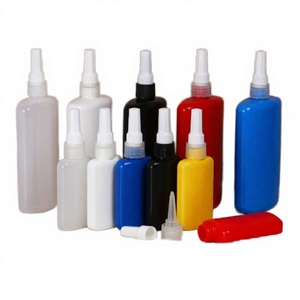 Botella de Pegamento Anaeróbico de 10 ml con Punta Plana de Plástico, Autoadhesiva, con Boquilla Curva de Plástico y Serigrafía - Product Image 3