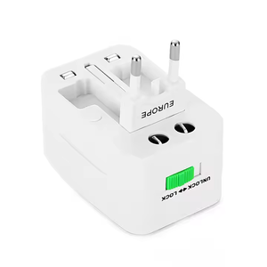 Adaptador de viaje Enchufe eléctrico Toma de corriente Convertidor de carga de energía de CA múltiple Enchufe adaptador inteligente internacional - Product Image 3