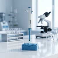Ensemble de pipettes de laboratoire multi-plaques calibrées de 0,5 µl à 10 ml, kit complet pour l'enseignement scolaire