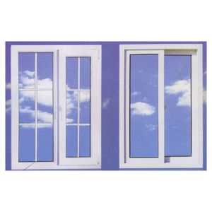 <span class=keywords><strong>Fenêtre</strong></span> coulissante horizontale en PVC à cadre blanc durable avec verre à revêtement Low-E pour appartement, protection imperméable et anti-UV - Product Image 3