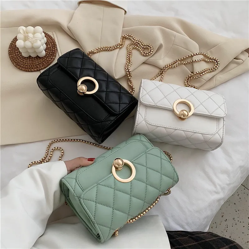 Borsa Donna Sac Dame Custom Luxury Designer Women Purse New Design Trendy Female Mini Crossbody Chain Shoulder Bags Handbag