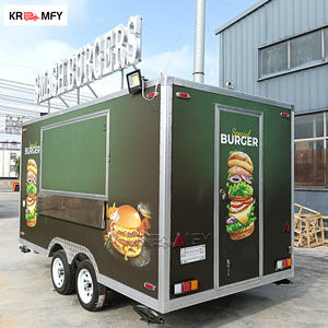 รถขายอาหารเคลื่อนที่แบบลากจูงที่ปรับแต่งได้ดีที่สุด ทำจากอะลูมิเนียมและไฟเบอร์กลาส เหมาะสำหรับขายป๊อปคอร์น - Product Image 6