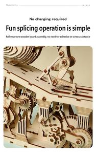 <span class=keywords><strong>Puzzle</strong></span> en bois <span class=keywords><strong>3D</strong></span> pour adultes, jouet de bureau cinétique Sisyphe - Décoration de bureau anti-stress, bricolage, casse-tête éducatif, cadeau lumineux - Product Image 6