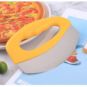 Outils à pizza multi-usages en acier inoxydable, trancheuse à fromage, lame super tranchante, couteau à fromage avec housse de protection - Product Image 2