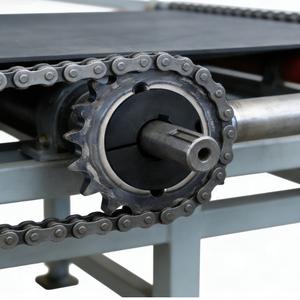 เฟืองโซ่โรลเลอร์ 12A ล้อโซ่เหล็กคาร์บอน แถวเดียว แถวคู่ สามแถว ระยะพิทช์ 19.05 มม. - Product Image 2