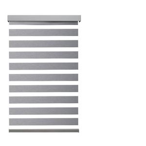 WiFi App Control Light Filtering Built-in Lithium Battery Plain Design Automatic Motorized Anti-UV French <b>Window</b> Electric <b>Shades</b> - Product Image 2