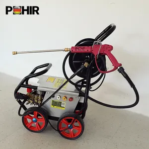 220bar 3676psi 16L/Min 6,5 Gpm Hogedruk Autowasmachines Carwash Pistool Power Wash Reinigingsmachine