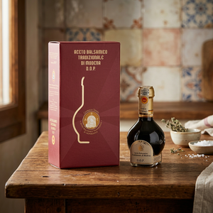 100ml Traditional DOP Aged Balsamic Vinegar of Modena Liquid 12 Bottles Per Box - Product Image 2