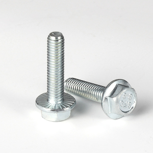 Pernos de Brida de Acero Inoxidable, <span class=keywords><strong>Dimensiones</strong></span> DIN6921, Zincados, M6 M10 M12, Dentados, Dorados, de Titanio, <span class=keywords><strong>Perno</strong></span> de Brida Hexagonal Allen - Product Image 3