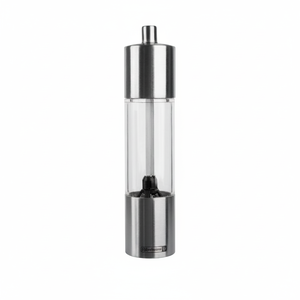 Moulin à sel et à poivre professionnel de 17.5cm avec composants en céramique et en verre pour la boîte d'utilisation de restaurant à domicile emballée - Product Image 2