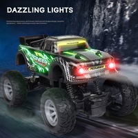 Samtoy 1/20 27Mhz Camion RC tout-terrain électrique télécommandé haute vitesse pour enfants, 4x4, avec fonctions d'escalade et de cascades