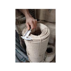 Corde torsadée en jute naturel 6-60mm avec longueur personnalisée et couleur unie pour artisanat et emballage décoratif BD - Product Image 3