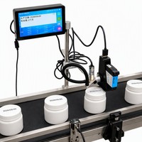 Impresora de Inyección de Tinta Térmica TIJ de Alta Protección y Gran Venta, Impresora de Códigos QR de 12.7mm, Máquina de Impresión de Fechas de Caducidad