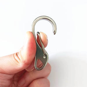 ห่วงคาราไบเนอร์ขนาดเล็กพวงกุญแจสเตนเลสสตีล304 50มม. - Product Image 5