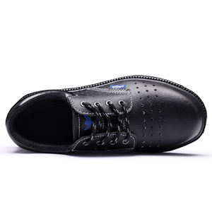 GUYISA Offre Spéciale chaussures de protection du travail en cuir avec embout en acier antidérapant imperméable et résistant aux chocs et aux perforations - Product Image 4