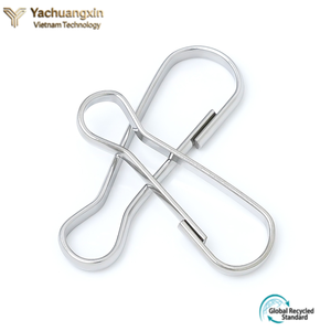Nindejin 304-ZDK 10pcs/bag 304 Stainless Steel Spring <b>Snap</b> <b>Hook</b> 16mm 20mm 30mm 45mm-60mm Lanyard Zipper Pull Connection <b>Snaps</b> - Product Image 6