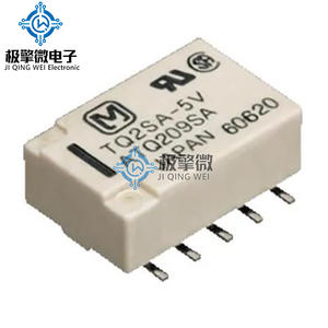 JQW TQ2SA-5V SMD 10-pins DC5V Dual-<span class=keywords><strong>open</strong></span> Dual-closed Monostabiele signaalrelais Dual-coil Magnetische holding Gloednieuwe originele chip - Product Image 4