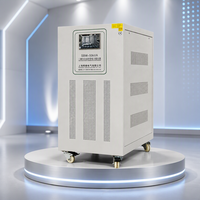 Régulateur de tension automatique triphasé à enroulement en cuivre 50 kVA |   98% d'efficacité élevée, écran LCD |   Protection des équipements CE OEM