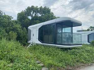 高級スチール製宇宙カプセル型コンテナプレハブモジュールハウス 高級住宅コンセプト - Product Image 6