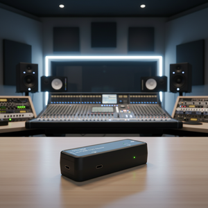 Adaptador <span class=keywords><strong>de</strong></span> Audio Profesional Dante USB-C, <span class=keywords><strong>Convertidor</strong></span> Bidireccional <span class=keywords><strong>de</strong></span> 2 Canales Basado en Ultimo 2x2 PoE y Alimentado por Bus para Configuración Móvil - Product Image 2