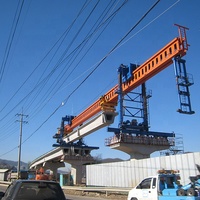 100 Ton 120 Ton Double Box Beam Launcher Machine Highway Building Large Span Beam Launcher Precio