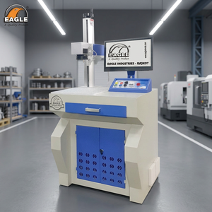 Eagle 48.4302-SP <b>Stainless</b> <b>Steel</b> Goldsmith <b>Workbench</b> with Pulsed Fiber Laser 20W for Laser Marking & Jewelry Casting 105. Kg. - Product Image 3