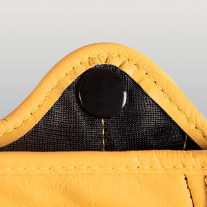 Gants de moto TKNE en cuir de chèvre véritable, compatibles écran tactile, avec protection des articulations des poings - Product Image 3