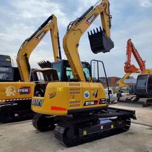 รถขุดมือสอง ยี่ห้อดัง CE SANY SY75C รถขุดตีนตะขาบ อุปกรณ์เครื่องจักรขนาดเล็กจากจีน - Product Image 4