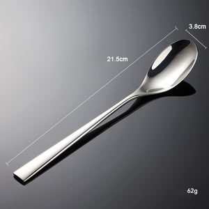 Set di Posate in Acciaio Inox 304 Stile Occidentale, Coltello Forchetta Cucchiaio con Bordo Avvolto, Spessore Maggiorato, Alta Estetica per Uso Alberghiero - Product Image 3