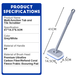 Dụng cụ chà rửa OKKiHOME với miếng chà rửa đa năng, dụng cụ vệ sinh nhà bếp, phòng tắm và vòi sen tối ưu để làm sạch và chà rửa dễ dàng - Product Image 6