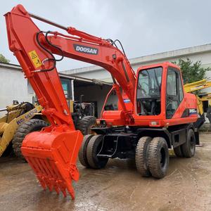 รถขุดตีนตะขาบ Doosan DH150W-7 มือสอง รถขุดสะเทินน้ำสะเทินบก ใช้เครื่องยนต์ Hino Isuzu ปั๊ม Kawasaki ชิ้นส่วนเกียร์ ราคาถูก รุ่นปี 2020 ขนาด 4 เมตร - Product Image 5