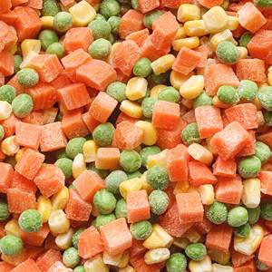 Meistverkaufte IQF Tiefgefrorene Gemüsemischung Halal-Zertifiziert Karottenwürfel Maiskörner Grüne Erbsen Maßgeschneiderte IQF Tiefgefrorene Gemüsemischung - Product Image 3