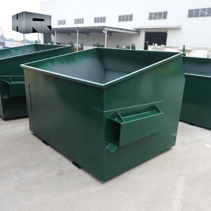 Hero 3m3 Nouveau Conteneur de Tri Frontal Écologique en Métal avec Couvercle pour la Gestion des Déchets et le Recyclage des Déchets Solides à Chargement Frontal par <span class=keywords><strong>Induction</strong></span> - Product Image 3