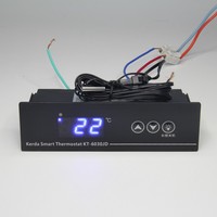 Termostato Digital Programable Multifuncional KT-6030JD para Refrigerador, Controla Dos Funciones: Refrigeración e Iluminación