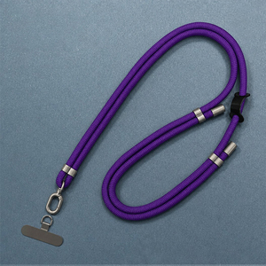 Cordon de téléphone réglable à porter en bandoulière avec anneau de fixation, logo personnalisé, sangle multi-usages pour téléphone et appareil photo - Product Image 2