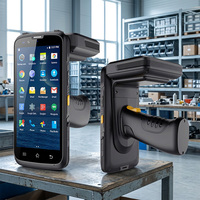 جهاز ماسح ضوئي محمول مقاوم للماء للباركود ثنائي الأبعاد بنظام أندرويد 12، قارئ RFID محمول، جهاز جمع بيانات متين رباعي النواة