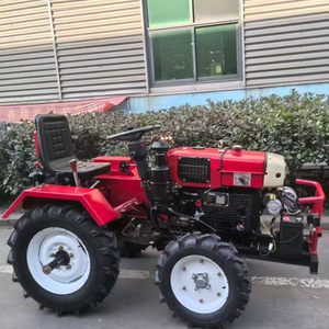 Tractor Agrícola con Ruedas, Cultivador Multifuncional Diésel de 12hp, 15hp, 18hp, Mini Tractor de un Solo Cilindro - Product Image 1
