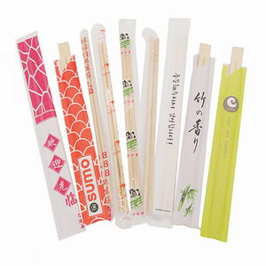 <span class=keywords><strong>Precio</strong></span> de fábrica chino, logotipo personalizado, <span class=keywords><strong>palillos</strong></span> de bambú gemelos desechables de alta calidad - Product Image 1