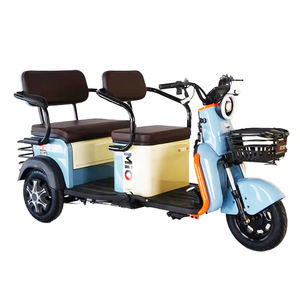 Triciclo eléctrico <span class=keywords><strong>de</strong></span> 60V al por mayor, ciclomotor <span class=keywords><strong>de</strong></span> <span class=keywords><strong>carga</strong></span>, práctico vehículo motorizado <span class=keywords><strong>de</strong></span> tres ruedas abierto para <span class=keywords><strong>alquiler</strong></span> <span class=keywords><strong>de</strong></span> pasajeros en sitios turísticos - Product Image 4