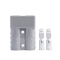 Prise de batterie CC 50A haute intensité, étanche et anti-poussière, en cuivre, pour système de double batterie de remorque ou treuil automobile